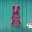 conejo-bosque.jpg Easter Forest rabbit Forest rabbit Cookie Cutter