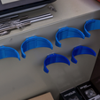 Capture d’écran 2017-10-31 à 16.14.28.png Free STL file Bracket for Recycled Yogurt Cup to build a Screw Storage・3D printable model to download