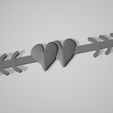 Mask hook 2 hears long.PNG Mask hook 2 hearts connected have 2 version long and short