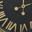 Modern_Luxury_Clock_01_Render_06.png Luxury Watch // Black and Gold // Design 01