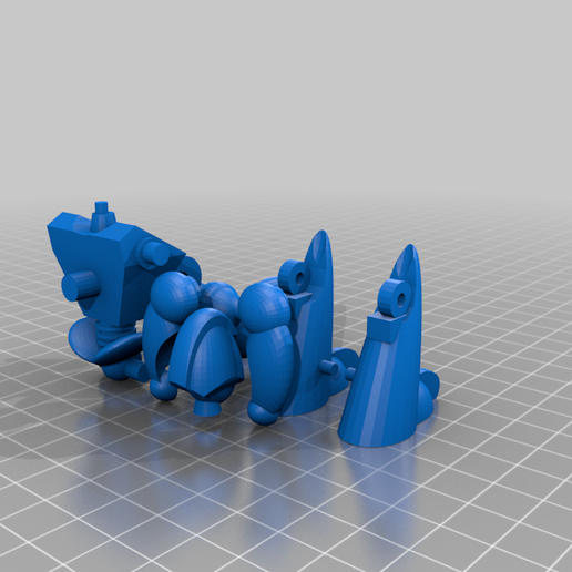 🤖 Starriors Geo・Free 3D File for ・Cults