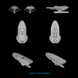 _preview-Aakenn.png FASA Federation Non-combatants Part 1: Star Trek starship parts kit expansion #23a