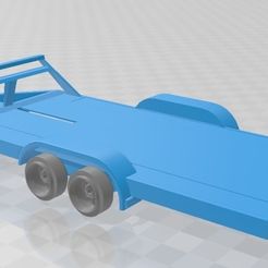 01.jpg STL file 1/32 V2 slot car trailer・3D print design to download