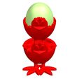 Dama_07.jpg Datei STL Spielen und essen! Ostern Dame Spiel・Design für 3D-Drucker zum herunterladen