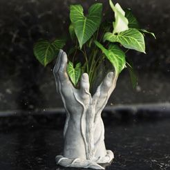 1-ed.jpg Roots Hands Vase