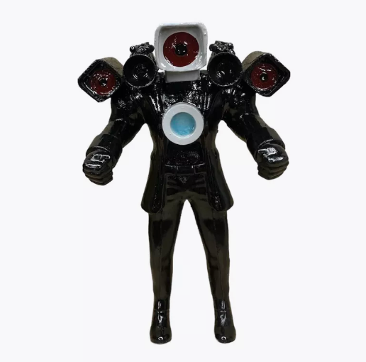 Cameraman titan Skibidi toilet toy 3d model file