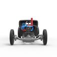 7.jpg Diecast Dragster old school à moteur avant avec coque Version 4 Echelle 1:25
