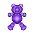 Flexi Factory TeddyBear Boy.stl ORsacchietti e girandole FLEXI PRINT-IN-PLACE