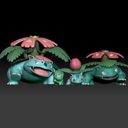 Ivysaur Bulbasaur Tomy Venusaur Ivysaur Bulbasaur Pokemon Monster