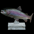 Rainbow-trout-trophy-16.png rainbow trout / Oncorhynchus mykiss fish in motion trophy statue detailed texture for 3d printing