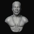 09.jpg Gucci Mane Bust 3D print model