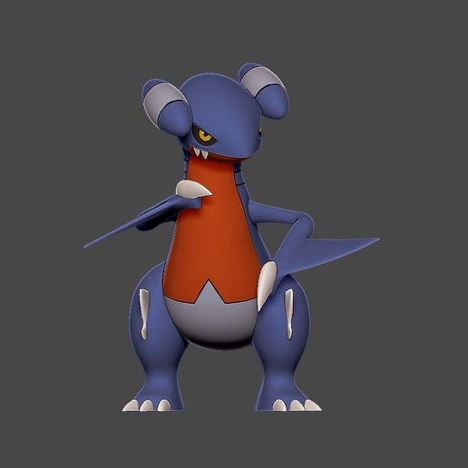ZBrush-Document2.jpg Pokemon gible evolution line