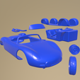 c15_006.png Porsche 718 Spyder RS 1960 PRINTABLE CAR IN SEPARATE PARTS