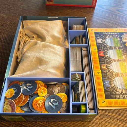 Isle of Sky boardgame insert