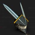 001c.jpg Long Sword Devil Helmet - Chainsaw Man Cosplay