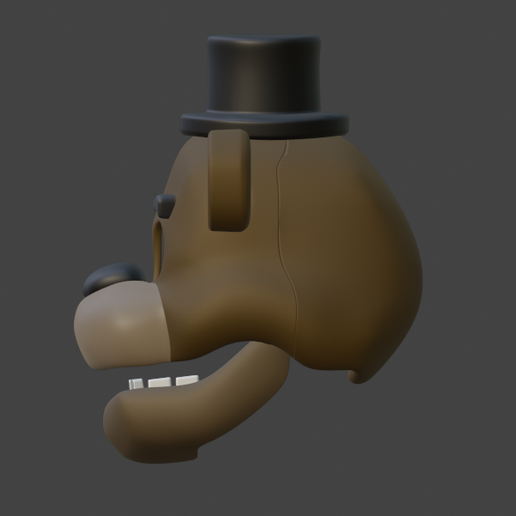 📽️ FNAF FREDDY FAZBEAR COSTUME/COSPLAY HEAD 3D PRINTING・ 3D File for 3D ...
