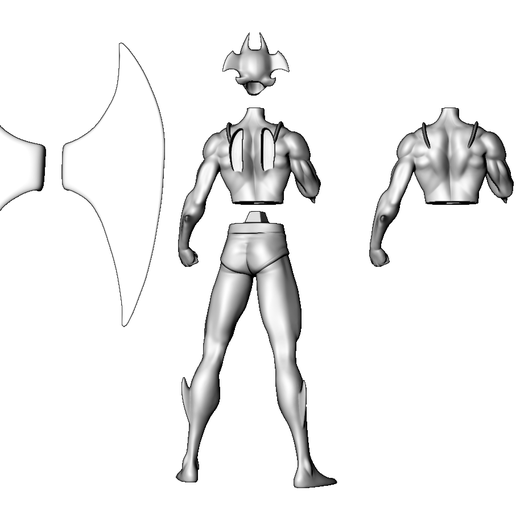 💬 Devilman・ 3D File for 3D printing・Cults
