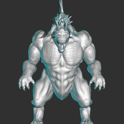 front.png Final Fantasy Behemoth (Monster Hunter Style)