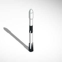 t725.png Archivo STL Cohete Falcon 9・Diseño de impresora 3D para descargar