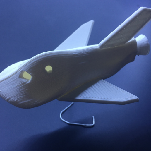 Space shuttle "Spiral" 3D model preview