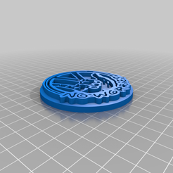 Badge_No_Worries_VW_v2-2.png Archivo STL gratis Placa "VW No Worries"・Modelo para descargar y imprimir en 3D