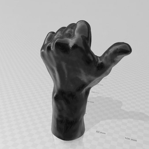 Hand Model 3・ STL File for ・Cults