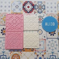 01M.jpg Datei STL Mosaik-Stempel 01 - Mosaik-Stempel 01・Design für 3D-Drucker zum herunterladen