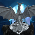 Back.png Drache mit Totlot D&D Miniatur