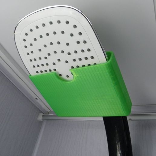 Square shower head cover