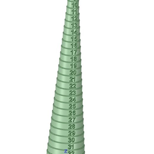 Télécharger le fichier STL Cône de mesure pour les joints toriques