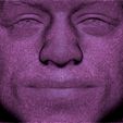 28.jpg Pete Davidson bust ready for full color 3D printing