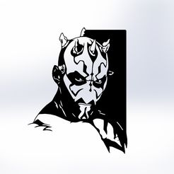 DARTH-MAUL.jpg Archivo STL DARTH MAUL・Objeto imprimible en 3D para descargar