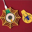 18d90bc63ec6ece20312a2cf86089ec0_preview_featured.jpg Spiderweb 3D printed Qi charger pad