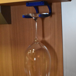 wine_glass_holder_example_1.png Archivo STL gancho para utensilios de cocina (espátula, cucharón, tazas, copa de vino )・Plan de impresora 3D para descargar