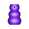 503_obj.obj Minimal snowman vase