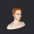 model-2.png Beautiful redhead woman-bust/head/face ready for 3d printing