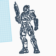 master-chief.png 2d Halo Master Chief Full-body