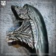 Alien Xenomorph Head Decor Wearable Cosplay