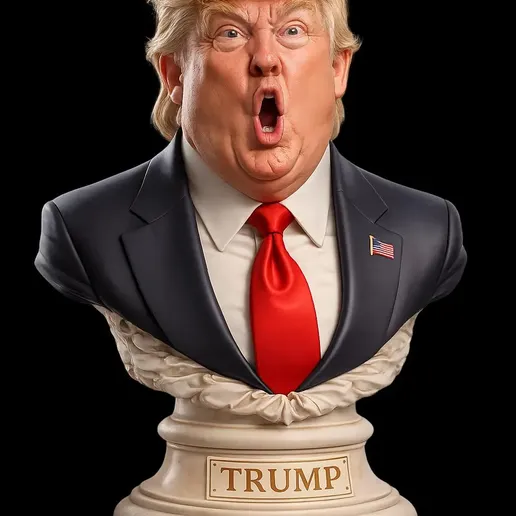 Trump Bust STL