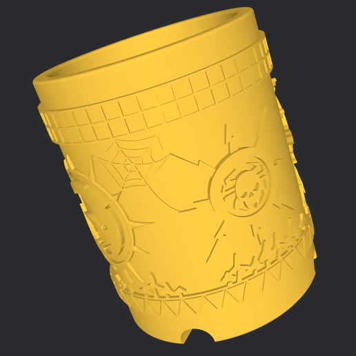 goblin-cup-02.png Archivo STL Taza de Dados Goblin・Modelo de impresora 3D para descargar, kazjatar