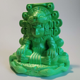 zapotek1.png Archivo STL El Zapotek, una estatua tótem...・Modelo de impresión 3D para descargar