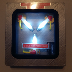 flux3.png Archivo STL gratis Flux Capacitor with LEDs・Plan de la impresora 3D para descargar