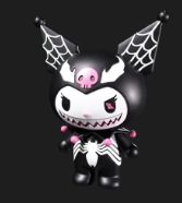 Kuromi x Venom - Sanrio Spider-Verse Inspired Chibi Figure STL