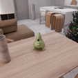untitled4.png 3D Christmas Gnome Tea Light Decor with 3D Stl File & Garden Decor, Christmas Decor, 3D Printed Decor, Christmas Gift, 3D Printing