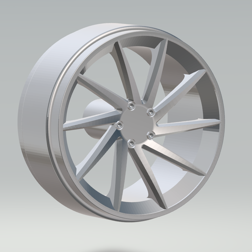 1/18 Rims Vossen CVT 21 inch x 10J 3D model