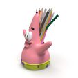 PatrickStarPreview.19.6.jpg Patrick Star Pencil Holder - 3D Printable Digital File