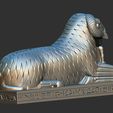 Granite-Statue-of-Amun-in-the-Form-of-a-Ram---Egyptian-Pharaoh-Statue-3D-Model-for-3D-Printing-1.jpg Amun Ram Sphinx's – Egyptian Pharaoh Statue 3D printable Model