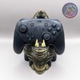 353870684_316196880832414_3422939290354422709_n.jpg Dragon Head Gaming Controller Stand, Controller Wall Mount