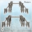2.jpg Large modern metal industrial platform with multiple stairs (33) - Modern WW2 WW1 World War Diaroma Wargaming RPG Mini Hobby