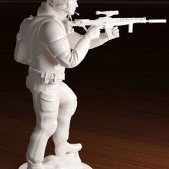 100.jpg Archivo 3D gratis Soldier・Plan imprimible en 3D para descargar